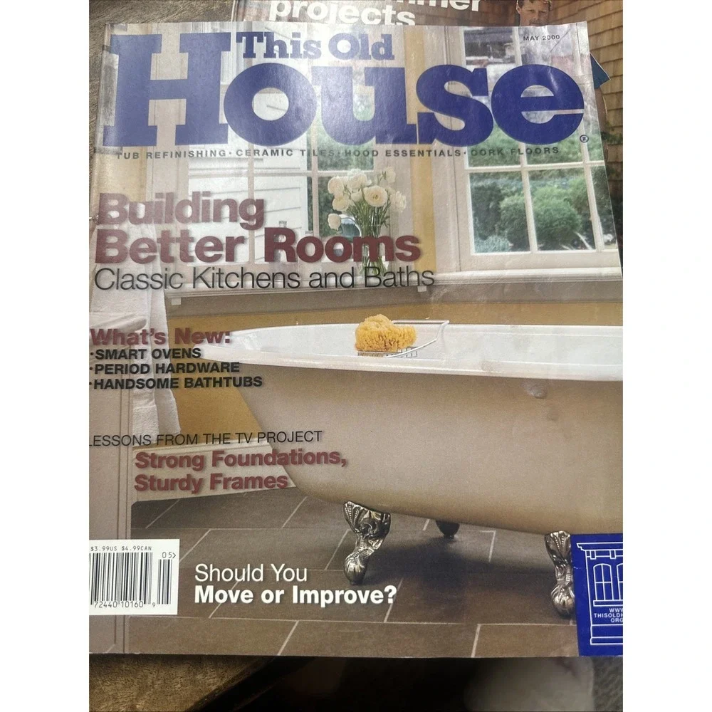 Lot of 13‎ THIS OLD HOUSE Magazines From 1999 to 2001